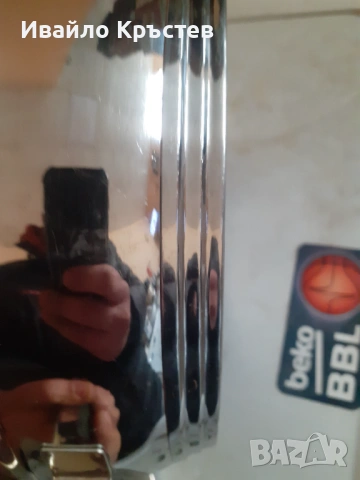 Продавам неръждаем тиган с тройно дъно , снимка 2 - Съдове за готвене - 53641715