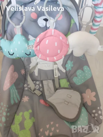 Бебешки шезлонг MONI, снимка 2 - Детски шезлонги - 50832961