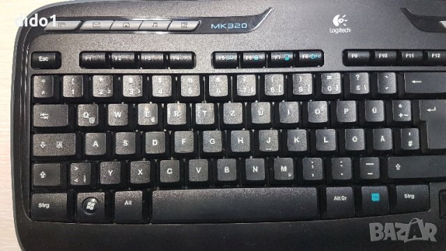 Клавиатура и мишка Logitech MK320, употребявани , снимка 3 - Клавиатури и мишки - 44566535