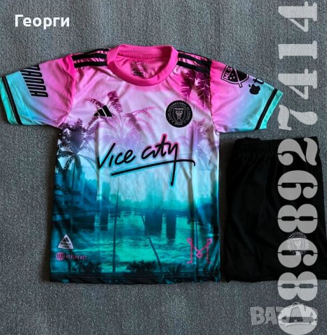 Нови Детски Екипи Inter Miami/Интер Маями Messi/Меси , снимка 2 - Футбол - 41374207