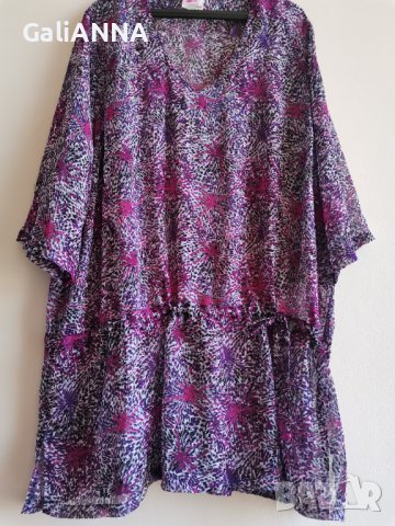 ЕФИРНА ТУНИКА ШИФОН 2XL-3XL