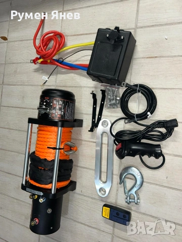 Лебедка с синтетично въже 13500Lbs, снимка 3 - Аксесоари и консумативи - 53154758