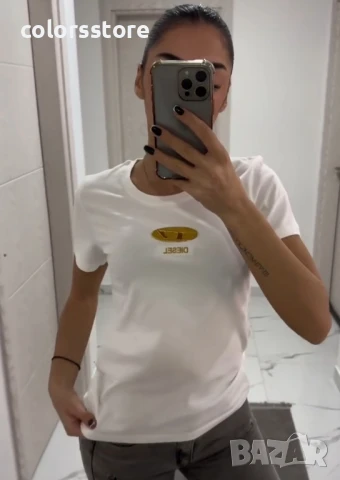 Бяла тениска Diesel/VL137s