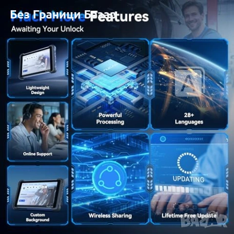 Нова MUCAR 892BT AI OBD2 диагностика пълна система CAN FD DOIP кола сервиз, снимка 8 - Друга електроника - 53794017