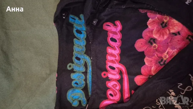 рокля desigual с дълъг ръкав размер L, снимка 13 - Рокли - 50206662