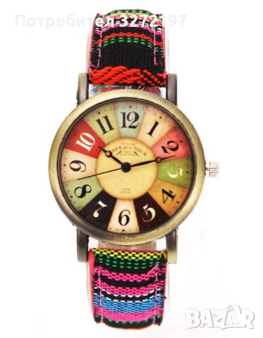 GERRYDA-Нов модел УНИСЕКС моден дизайн кварцов часовник - VINTAGE STYLE , снимка 4 - Дамски - 41437665