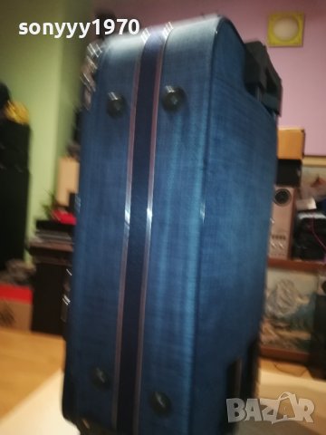 ТРИ КУФАРА В СИН ИЛИ ЧЕРВЕН ДЕНИМ 2608231707, снимка 12 - Куфари - 41974193