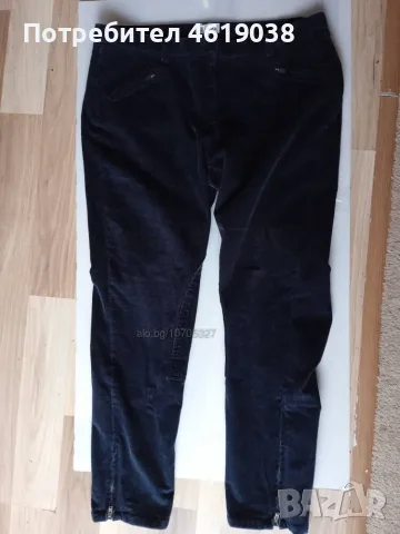 Панталон велурен дамски размер XL / XXL, снимка 2 - Панталони - 55957949