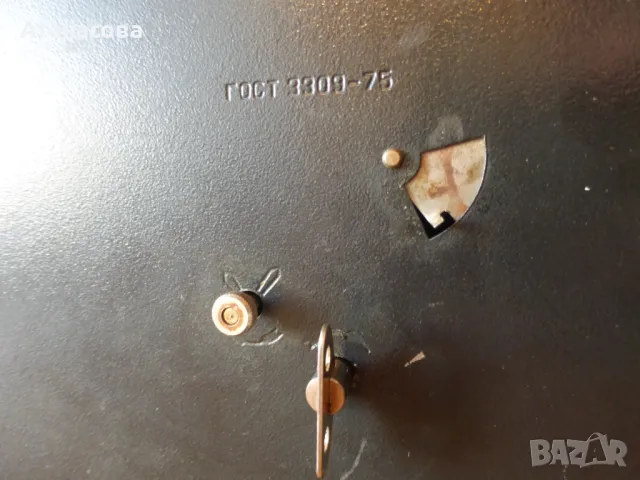 Настолен каминен часовник Маяк, снимка 8 - Антикварни и старинни предмети - 47670959