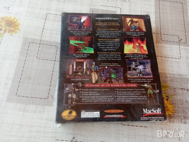 DARK VENGEANCE - 1998 MACSOFT Нова игра, снимка 3 - Игри за PC - 40780062