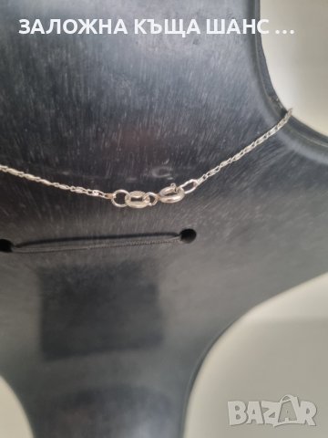 Сребърно синджирче , снимка 2 - Колиета, медальони, синджири - 41022453