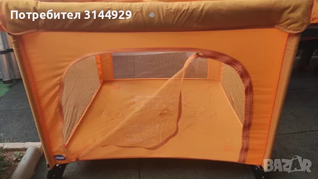  Квадратна кошара за игра Chicco Open Country / Почти НОВА, снимка 2 - Кошарки - 56011995