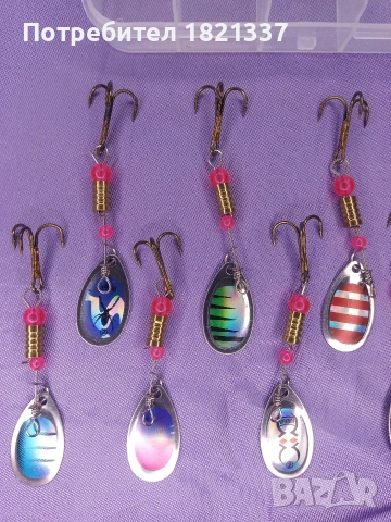Комплект блесни за риболов , снимка 9 - Такъми - 53816158