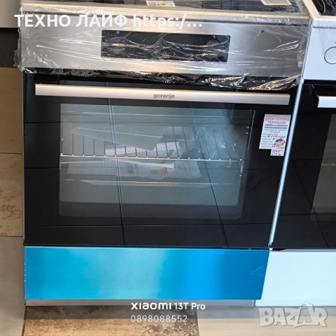 Готварска печка с индукционни котлони GORENJE GEIT6C60XPG, 71 л.