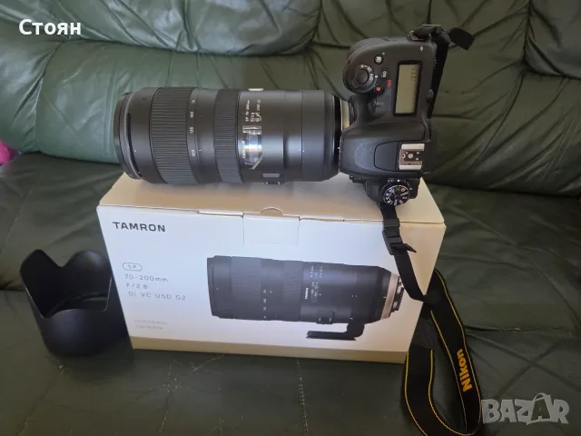Nikon7500, Tamron SP 70-200mm f/2.8 Di VC USD G2, снимка 3 - Батерии, зарядни - 55960382