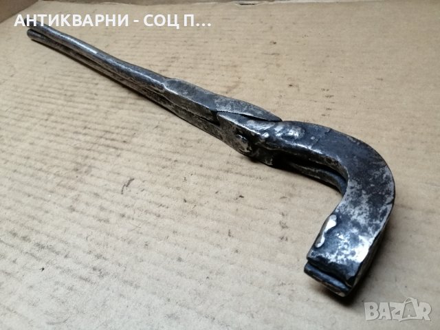 Стари Ковани Ковашки Клещи. , снимка 5 - Антикварни и старинни предмети - 41491957