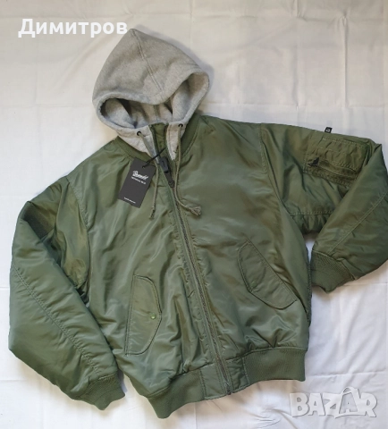 Яке бомбър Brandit, Black Squad, снимка 2 - Якета - 38498020