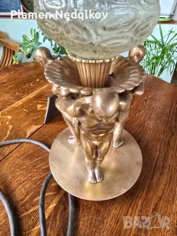 Стара лампа,година неизвестна., снимка 2 - Антикварни и старинни предмети - 50480558