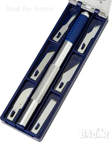 Комплект скалпел с шест различни остриета  Wedo, снимка 3 - Други - 50110339