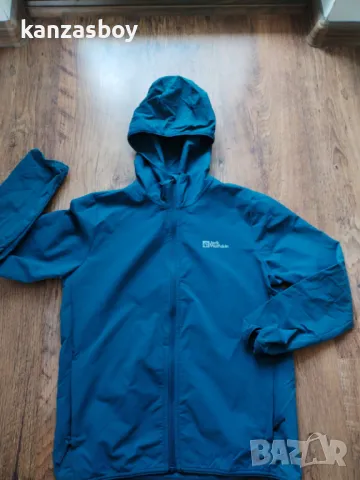 Jack Wolfskin Kid's Solyd Jacket - детско яке-мембрана 152см., снимка 4 - Детски якета и елеци - 49547576