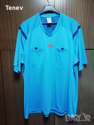 Adidas оригинална футболна съдийска реферска фланелка тениска 2XL Адидас 