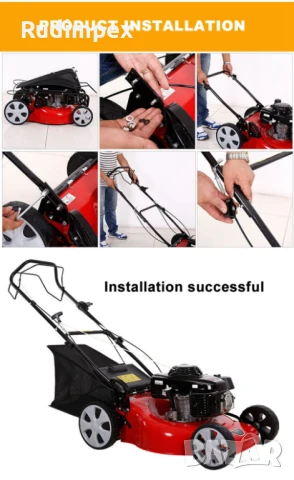 Самоходна бензинова косачка 18" със стоманено шаси GREENYARD YARD – 139cc, 2.4kW, 46 см | WX-SM4603, снимка 3 - Градинска техника - 50601375