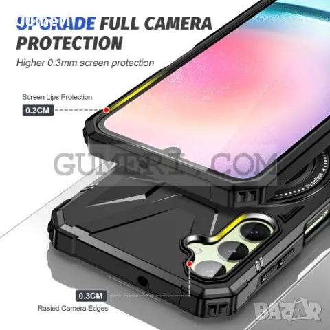 Противоударен Кейс с Ринг за Samsung Galaxy A55, снимка 11 - Калъфи, кейсове - 48832398