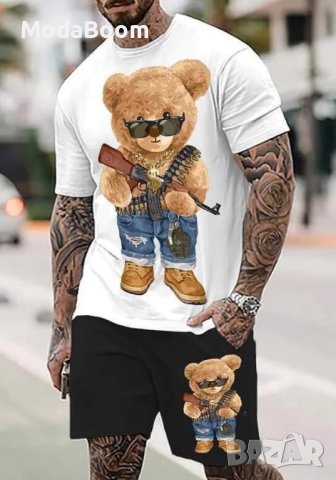 Мъжки летни екипи 100% памук, снимка 2 - Спортни дрехи, екипи - 41389651