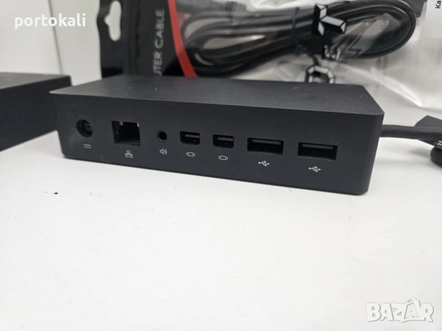+Гаранция! Зарядно докинг станция за Microsoft Surface - Microsoft 1661 Surface Docking Station, снимка 7 - Лаптоп аксесоари - 53390314