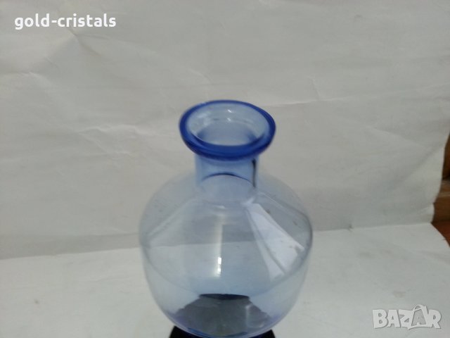 Ретро стъклена гарафа, снимка 2 - Антикварни и старинни предмети - 35985266