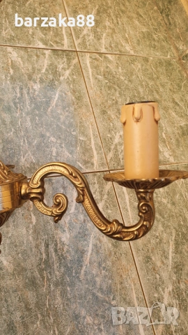 Малък месингов полилей , снимка 8 - Полилеи - 53162606