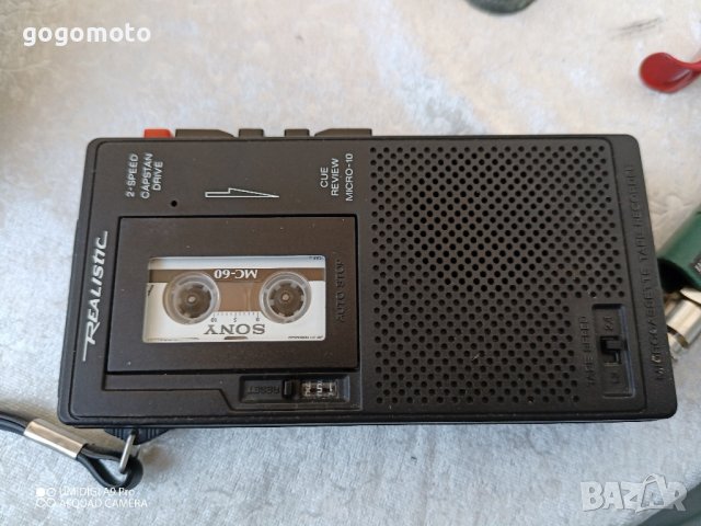 стар, ретро, винтидж, арт канадски диктофон, касетофон , снимка 11 - Радиокасетофони, транзистори - 44143422