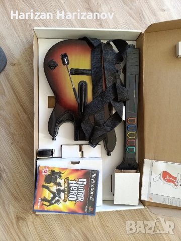Китара за PS2 Guitar hero World Tour, снимка 2 - Китари - 52910788