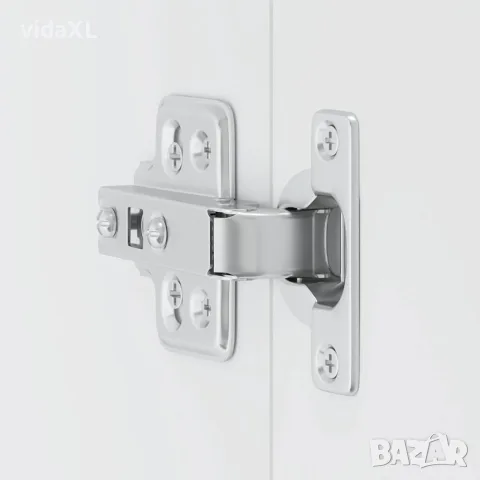 vidaXL Кухненски стенен шкаф Porto, бял, инженерно дърво, снимка 9 - Шкафове - 56148225