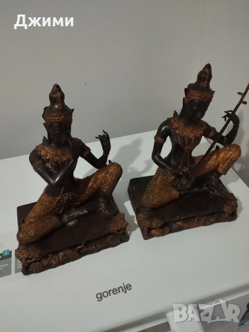 стари азиатски статуетки, снимка 5 - Антикварни и старинни предмети - 52863729