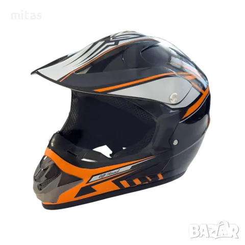 Кросова каска ACEBIKE, Full Face, DOT, Размер: M-L - Вело, Мото, Скутер, снимка 2 - Аксесоари за велосипеди - 49663456