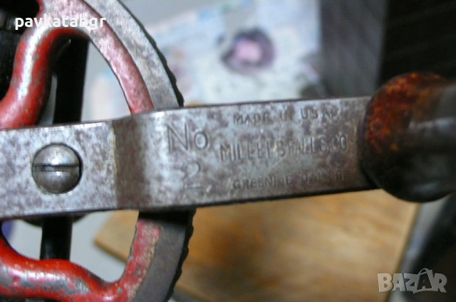 Ръчна дрелка от Щатите, снимка 3 - Антикварни и старинни предмети - 53120242