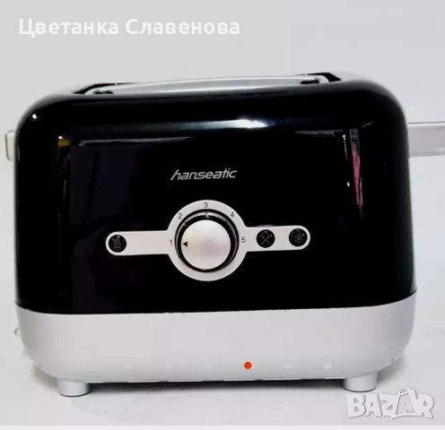 Тостер HANSEATIC T343 850 W, снимка 6 - Тостери - 52413899