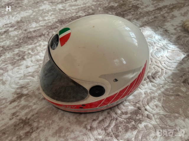 Ретро каска AGV, снимка 3 - Аксесоари и консумативи - 52243959