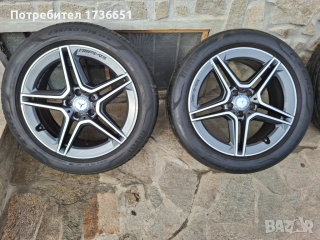 Оритинални Джанти AMG Mercedes 19", снимка 4 - Гуми и джанти - 53207676