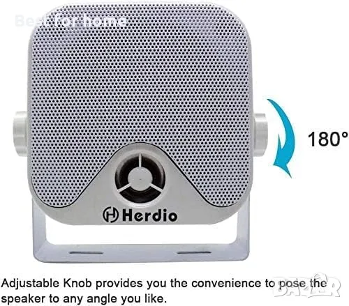 Водоустойчиви говорители за лодка от Herdio 100W, снимка 7 - Тонколони - 49749835