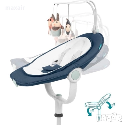 Babymoov Бебешки шезлонг Swoon Air*Гаранция 2 години*Безплатна доставка, снимка 4 - Детски шезлонги - 51783462