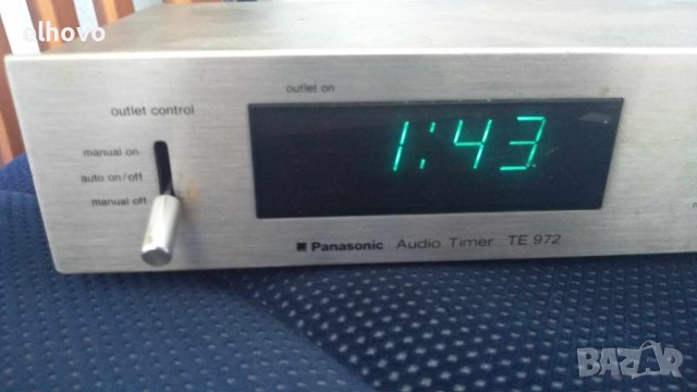 Panasonic audio timer te972, снимка 5 - Друга електроника - 41468423