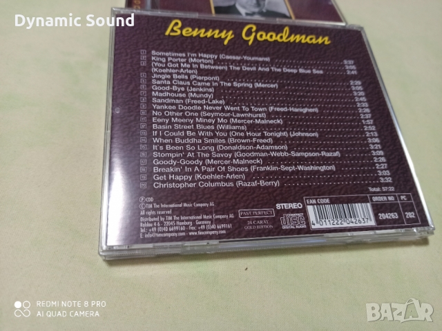СД- Колекция BENNY GOODMAN, снимка 10 - CD дискове - 36093992