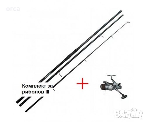 Комплект Filstar Universal Carp III – въдица, макара и влакно за шаран, снимка 3 - Въдици - 39290651