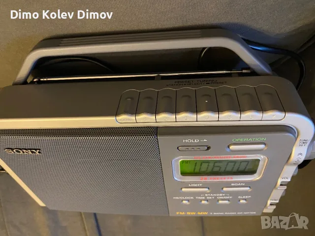 SONY ICF 770 Радио, Транзистор СОНИ, снимка 4 - Радиокасетофони, транзистори - 48530548