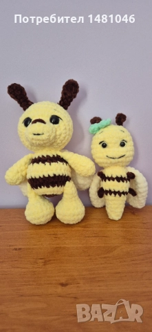 Плетени играчки.Малко сладки предложения за подарък на вашето дете, изработени с много любов., снимка 8 - Плюшени играчки - 52857502