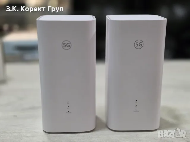 Рутер BROVI 5G CPE 5, 5G Router SIM, Wi-Fi 6, H155-383 / 2 БРОЯ, снимка 4 - Рутери - 55956663