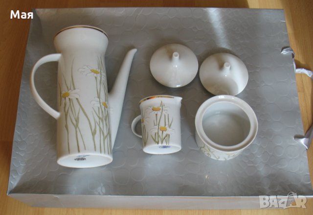 Нов сервиз за кафе или чай от фин качествен порцелан, снимка 6 - Сервизи - 35740046