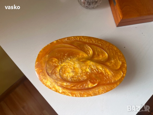 Стара бакелитен а кутия, снимка 2 - Други - 52902926